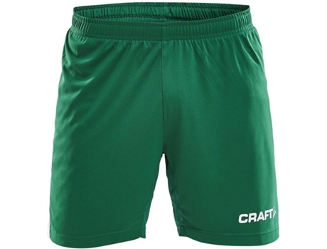 Pantalones para Hombre CRAFT Progress Contrast Verde para Fútbol (XS)