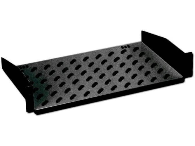 Digitus Estantería Para permanente armarios 483mm 19 accesorios bandeja 2u 600mm 88x482x349 negro montaje rackmount fixed shelf professional 483 dn19 tray2sw adjunto en frente carga 25 450 2