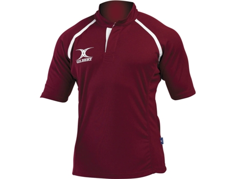 Camiseta de Hombre para Rugby GILBERT Xact Rojo (S)