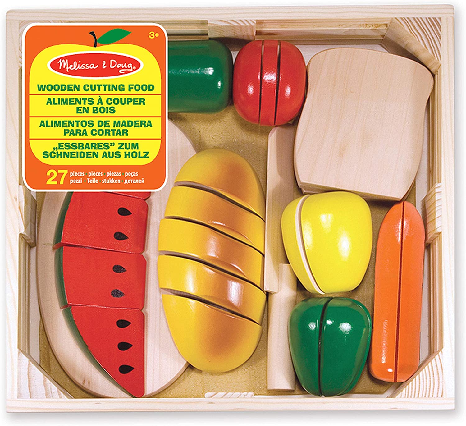 Juego Tradicional MELISSA & DOUG (Madera - Rojo - 30.5 x 28 x 7 cm)