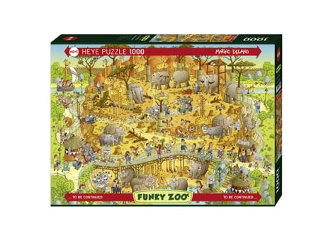 Puzzle 1000 Pcs Degano, African Habitat (9 años)