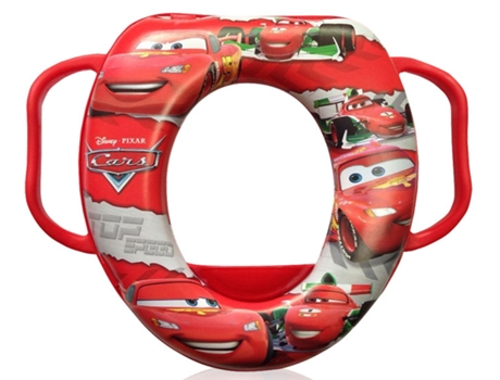 Asiento Reductor Blando con Correas Disney Carros LORELLI Rojo