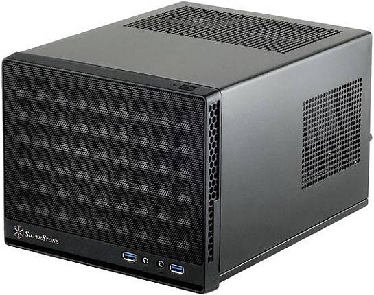 Caja PC SILVERSTONE SG13 (Mini ITX Tower - Negro)