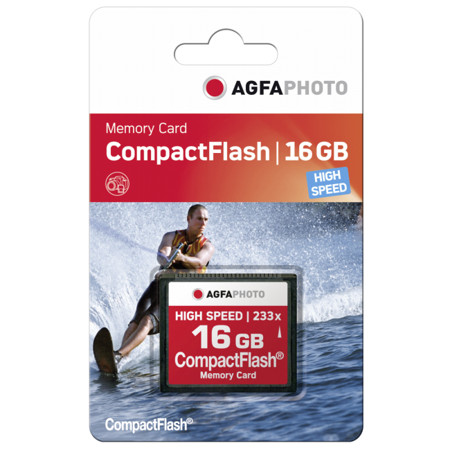 Tarjeta de Memoria AGFAPHOTO CF 16GB 300x HIGH SPEED