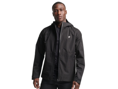 Abrigo SUPERDRY Poliéster Hombre (XXL - Negro)