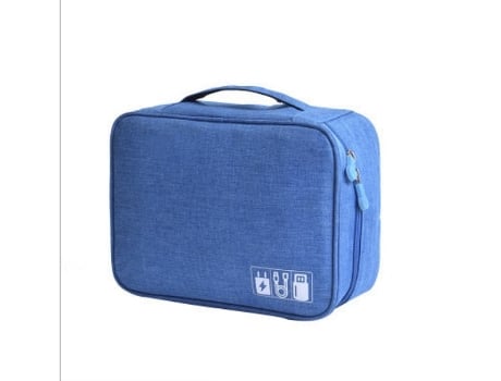 Funda para Disco Duro USB Organizador / Funda para Disco Duro (Azul Claro)