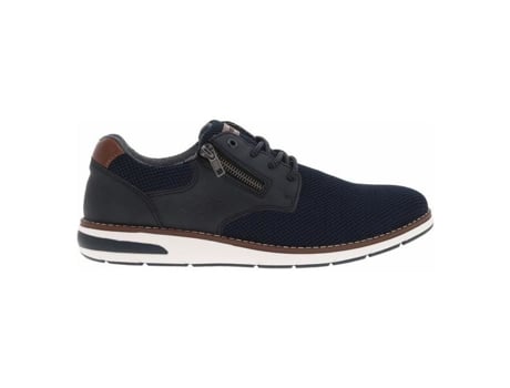 Zapatillas de Hombre RIEKER Modelo Marinho Cadarços Planos Parte Azul (41)