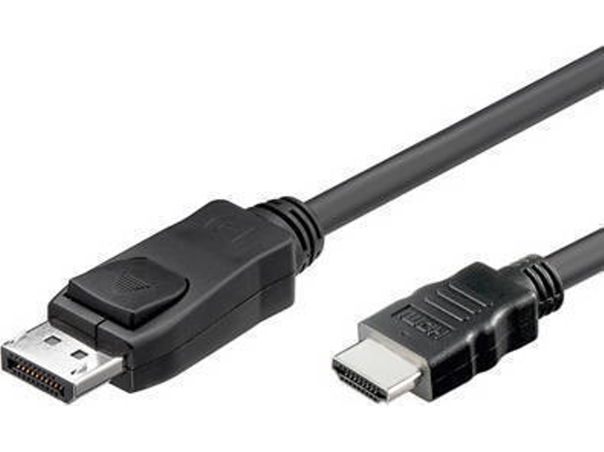 Adaptador ALCASA DP-HDMI (HDMI - Negro)