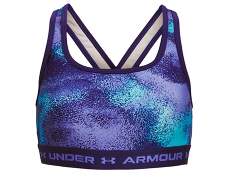 Top Suporte de Niña para Fitness UNDER ARMOUR Superior Crossback Printed Morado (18/20 Años)