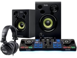 Kit DJ HERCULES DJStarter Kit controlador + columnas + auriculares