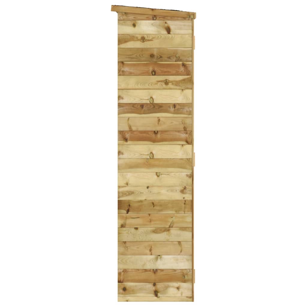 Cobertizo De Herramientas VIDAXL (Marrón -Madera -163 x 50 x 171 cm)