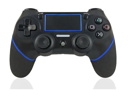 Gamepad Dual-Shock 4 Compatible con Playstation 4 Pro Panel táctil Joypad con Control Remoto de Juego de Doble vibración Joystick Azul BISBISOUS