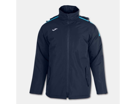 Chaqueta Cortavientos JOMA Trivor (Azul Mariño y Turquesa - 10 Años )