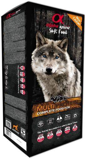 Alpha 3001209 Spirit canine semihumedo caja 9kg negro mediano 9000 pienso para perros 9