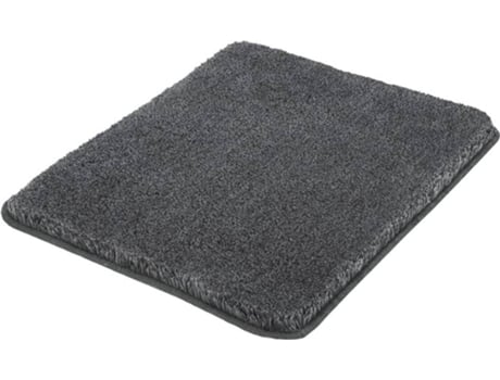 Kleine Wolke Alfombra para baño Relax gris antracita 55x65 cm