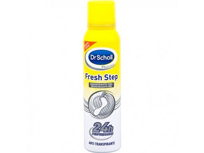 Scholl Desodorante Pies fresh step antitranspirante elimina olor y mantiene tus zapatos frescos spray 150ml dr