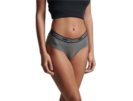 Bragas SUPERDRY Mujer (38 - Gris)