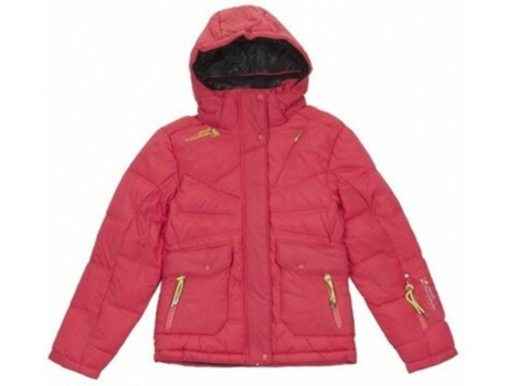 Chaqueta de Esquí para Niñas PEAK MOUNTAIN Gannecy (Frambuesa - 10 Años )