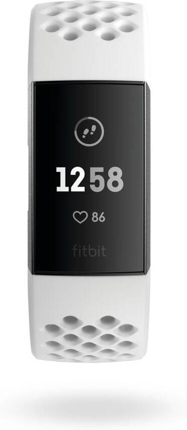 Pulsera Deportiva FITBIT Charge 3 Special Edition (Bluetooth - Hasta 7 días - Blanco)