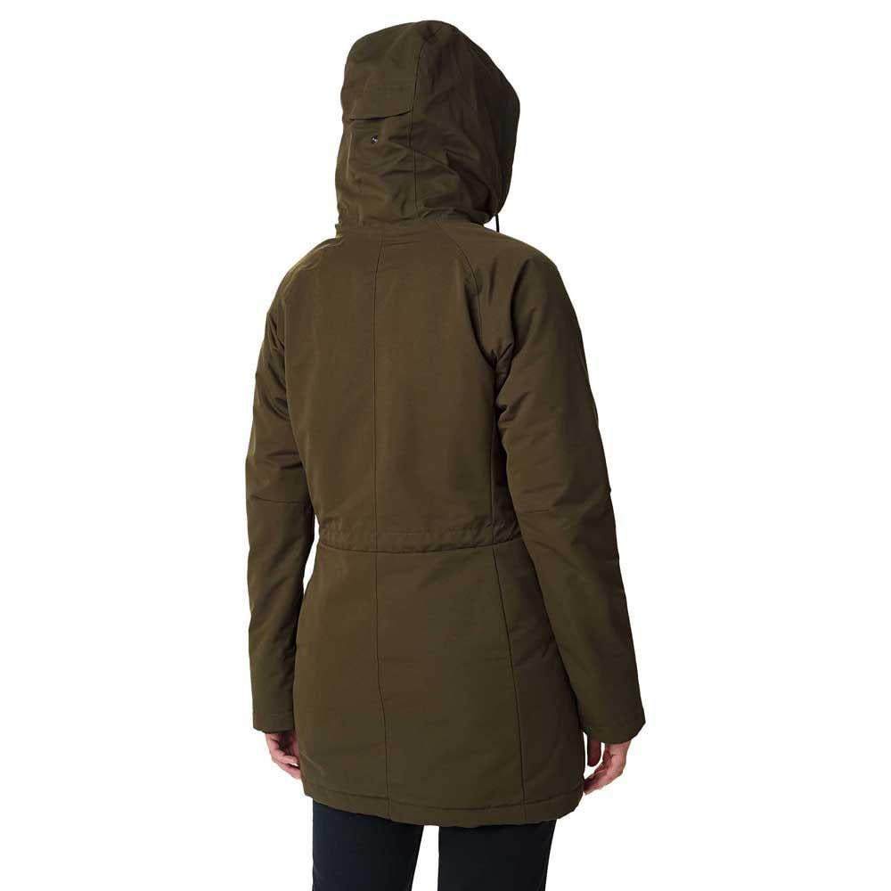 Abrigo para Mujer COLUMBIA South Canyon Sherpa Lined Verde para Montaña (S)