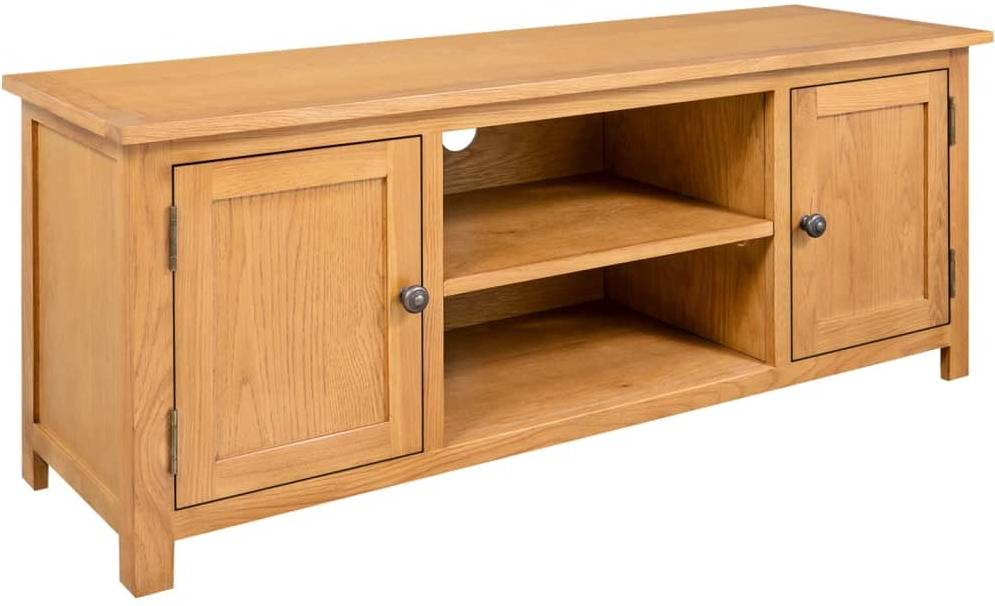 Mueble de Tv VIDAXL (Marrón - Madera - 110x35x44 cm)