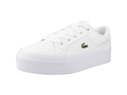 Zapatos de Mujer LACOSTE Ziane Tecido Blanco (37)