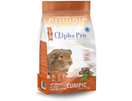 Pienso Para Cobayas cunipic alpha pro conejillos de indias 1.75