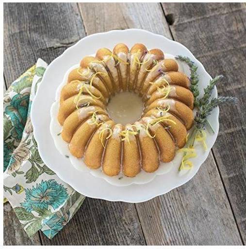 Nordicware Tartas Antiadhésiveelegant party gold molde bundt dorado