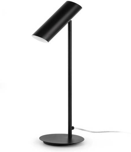 Lámpara de Mesa FARO BARCELONA Link (Negro - GU10 - Máx. 8W - Acero)