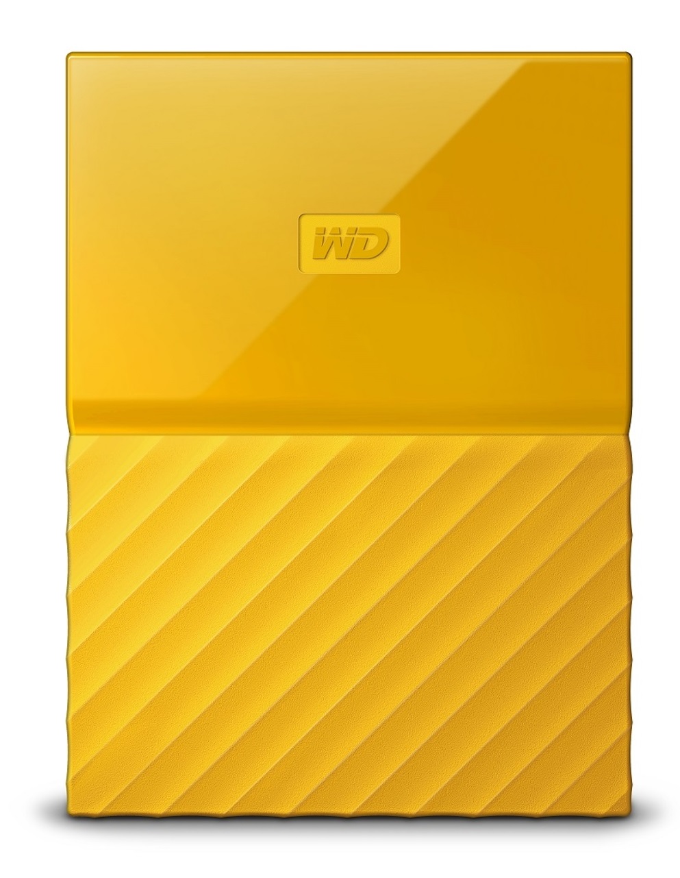 Disco HDD Externo WESTERN DIGITAL My Passport 2 TB (Amarillo - 2 TB - USB 3.0)