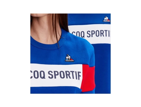 Camiseta de Hombre LE COQ SPORTIF Tricolore Algodón Azul (L)