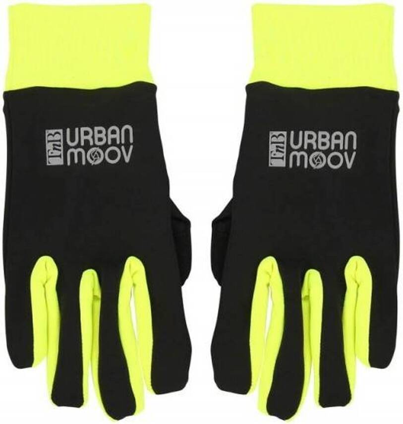 Urban Moov Guantes táctiles para adultos color negro y amarillo talla de proteccion tactiles tnb