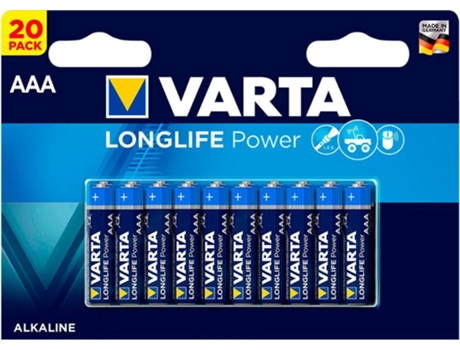 38609 PILA VARTA HIGH ENERGY AAA LR03 PACK 20UNI