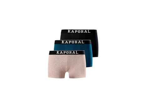 Pack de 3 Boxers KAPORAL (L - Azul)