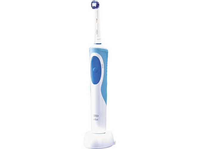 Cepillo de Dientes Eléctrico ORAL-B Vitality Precision Clean Azul y Blanco (20.000 rpm)