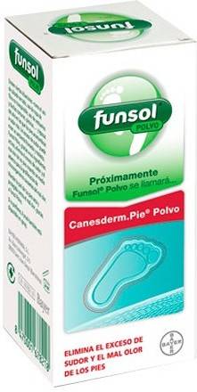 Funsol Polvo Desodorante pies reduce sudor excesivo y elimina mal olor 60 g feet powder cleanliness and 60g