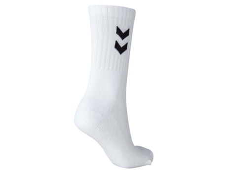 Calcetines para Hombre HUMMEL Basic 3 Pares Blanco para Fútbol (EU 44 1 / 2)