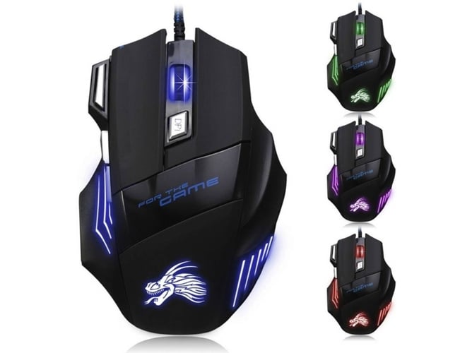 Ratón Gaming GOEIK X8 (Negro)