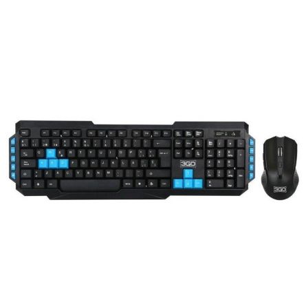 Bundle Gaming 3GO Combodrilew (Teclado + Ratón)