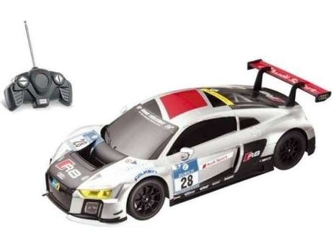 Coche Teledirigido RC MONDO Audi R8 LMS (Gris - 25x11x6.5cm - Edad Mínima: 3)