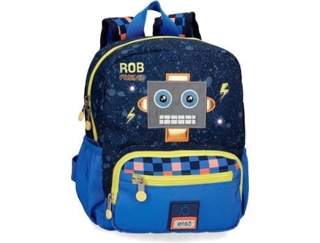 Mochila ENSO Rob Friend (Azul - 23x28x10 cm)