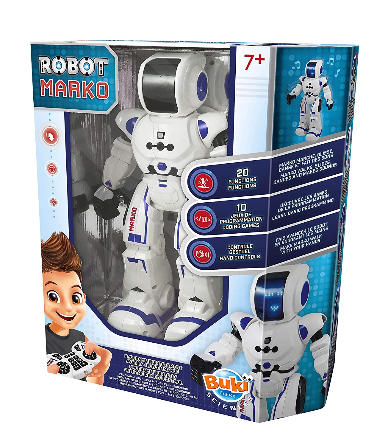 Buki France Robot marko color 7601 juego educativo blanco 25 125 315