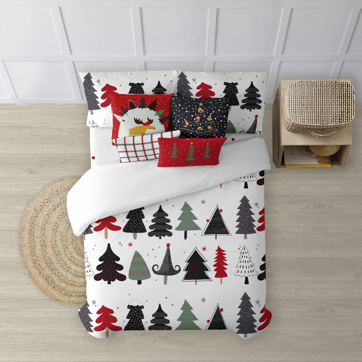 Funda Muare Home christmas 200 x multicolor belum navidad 50 con 5 200x200