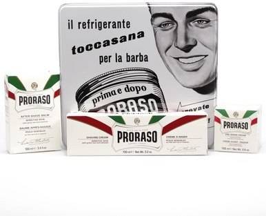 After Shave Proraso vintage selection kit man green tea and oatmeal 100ml+100ml+150ml estuche regalo afeitado toccasana