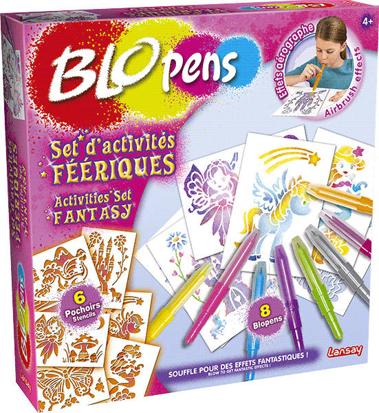 Blopens Actividades Hadas lansay kit de artesanato para niños 23519