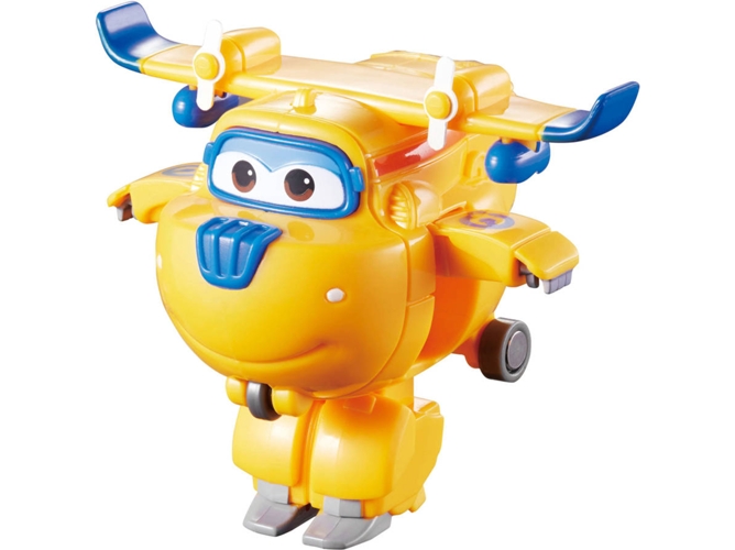 De Jugar Alpha animation toys super wings transforming donnie