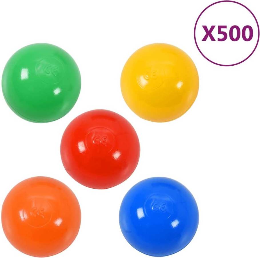 Bolas De Colores Para Piscina De Bebé 500 Unidades