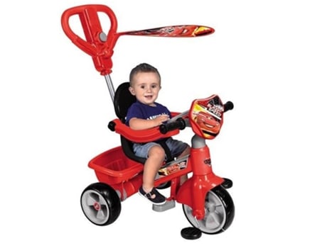 Triciclo FEBER 800011143 Cars Rojo