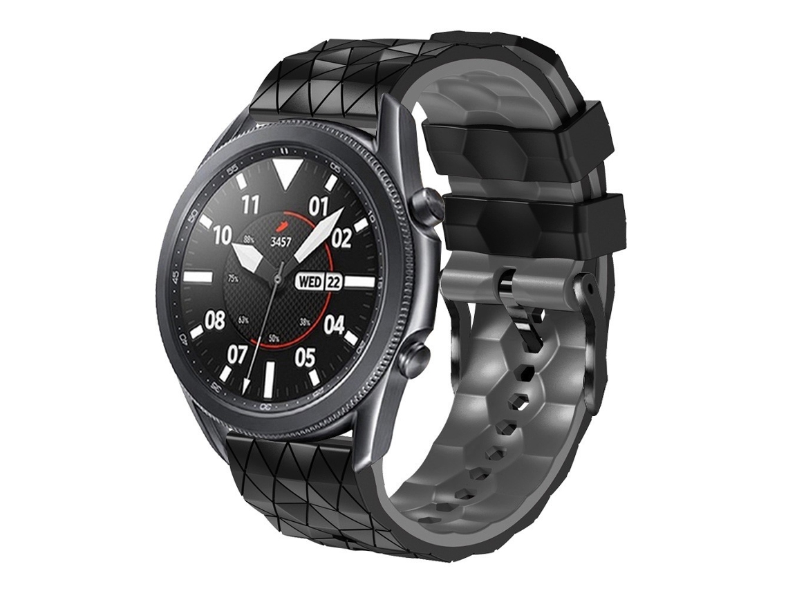 Correa Silicona de 22mm para Samsung Galaxy Watch 46mm - Negro