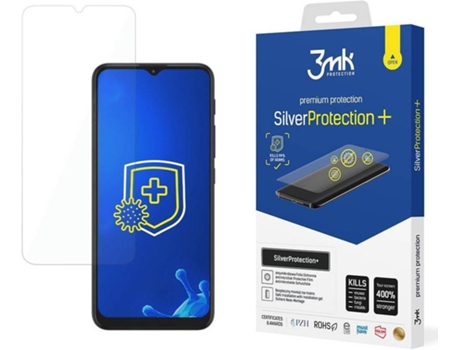 Protector Cristal Templado Motorola Moto E7 Power 3MK Antibacteriano